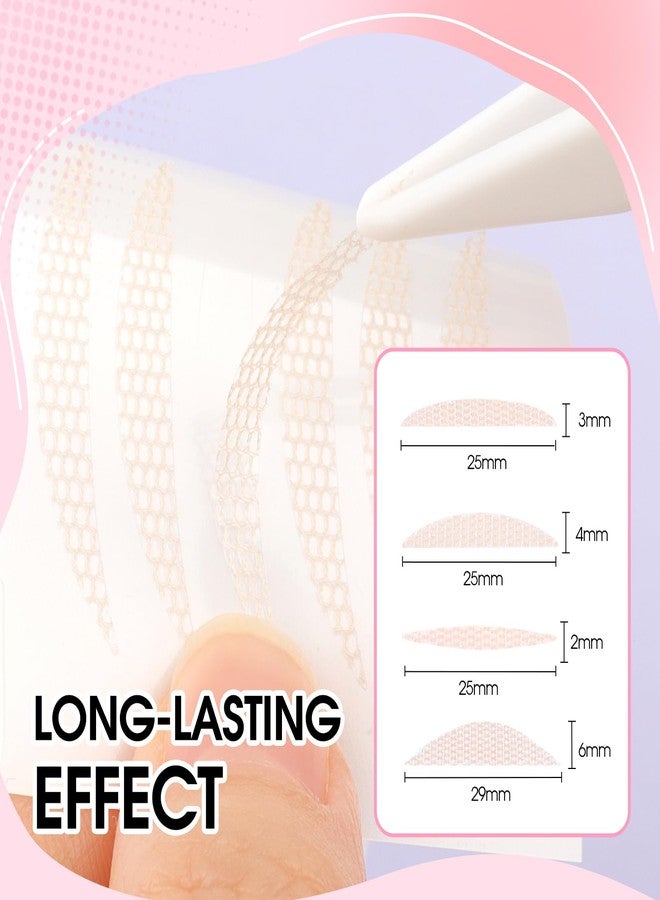 WENDY LASHES 1248-Pcs Invisible Double Eyelid Tapes: Lifter Strips, Waterproof, Long-Lasting, For Hooded, Heavy, Uneven, Droopy Eeyelids, Wendy Lashes - Image 3